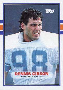 1989 Topps #370 Dennis Gibson Front