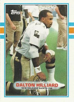 1989 Topps #157 Dalton Hilliard Front
