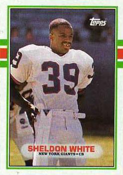 1989 Topps #170 Sheldon White Front
