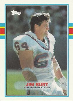 1989 Topps #173 Jim Burt Front