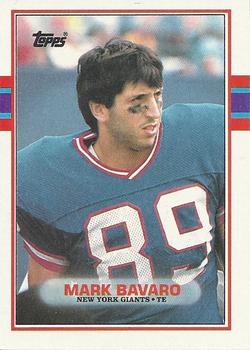 1989 Topps #175 Mark Bavaro Front