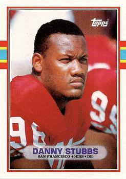 1989 Topps #17 Danny Stubbs Front