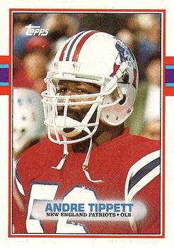 1989 Topps #196 Andre Tippett Front