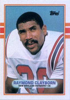 1989 Topps #203 Raymond Clayborn Front