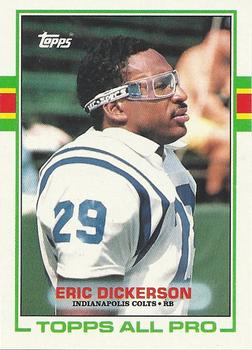 1989 Topps #206 Eric Dickerson Front