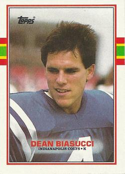 1989 Topps #212 Dean Biasucci Front