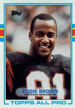 1989 Topps #24 Eddie Brown Front