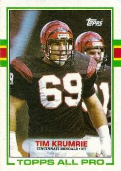 1989 Topps #26 Tim Krumrie Front