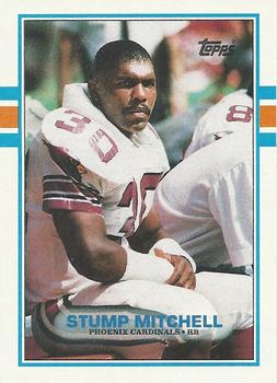 1989 Topps #288 Stump Mitchell Front