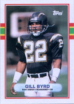 1989 Topps #307 Gill Byrd Front
