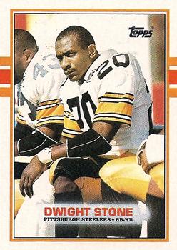 1989 Topps #320 Dwight Stone Front