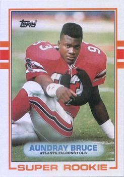 1989 Topps #337 Aundray Bruce Front
