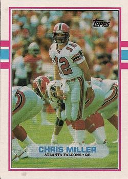 1989 Topps #341 Chris Miller Front