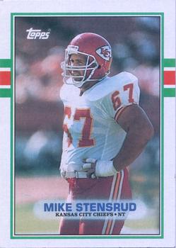 1989 Topps #350 Mike Stensrud Front