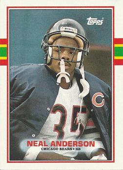 1989 Topps #64 Neal Anderson Front