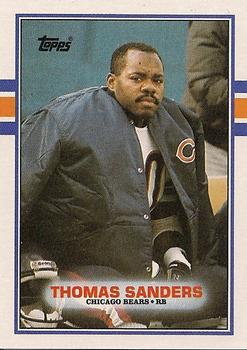 1989 Topps #68 Thomas Sanders Front