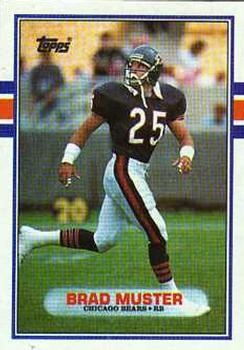 1989 Topps #71 Brad Muster Front