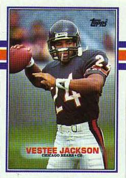1989 Topps #72 Vestee Jackson Front