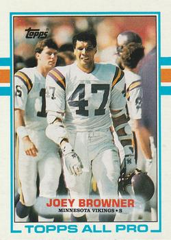 1989 Topps #75 Joey Browner Front