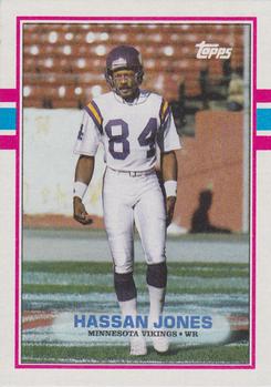 1989 Topps #78 Hassan Jones Front