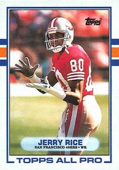 1989 Topps #7 Jerry Rice Front