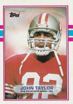 1989 Topps #13 John Taylor Front