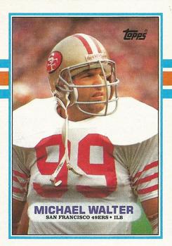 1989 Topps #14 Michael Walter Front