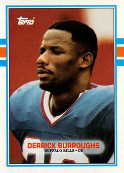 1989 Topps #51 Derrick Burroughs Front