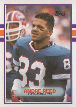 1989 Topps #52 Andre Reed Front