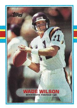 1989 Topps #83 Wade Wilson Front