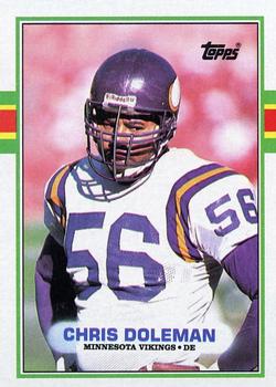 1989 Topps #84 Chris Doleman Front