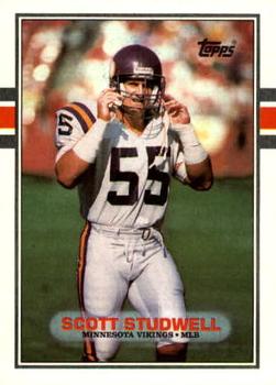 1989 Topps #89 Scott Studwell Front