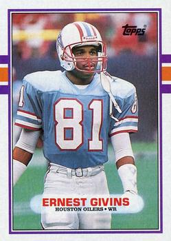 1989 Topps #103 Ernest Givins Front