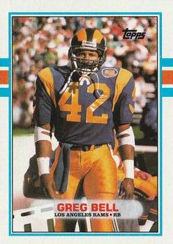 1989 Topps #127 Greg Bell Front