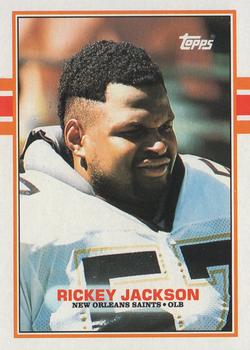 1989 Topps #163 Rickey Jackson Front