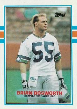 1989 Topps #192 Brian Bosworth Front