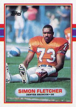 1989 Topps #249 Simon Fletcher Front