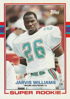 1989 Topps #291 Jarvis Williams Front