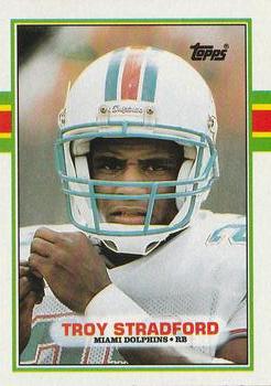 1989 Topps #292 Troy Stradford Front