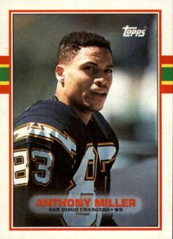 1989 Topps #313 Anthony Miller Front