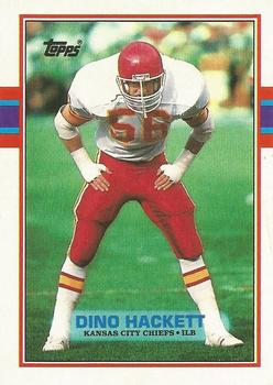 1989 Topps #351 Dino Hackett Front