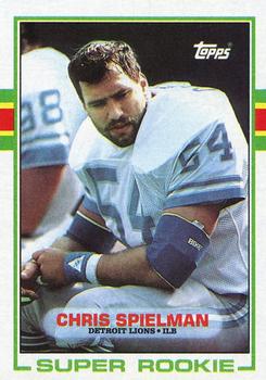 1989 Topps #361 Chris Spielman Front