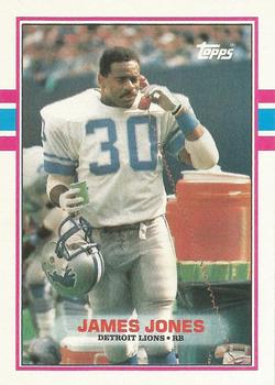1989 Topps #366 James Jones Front