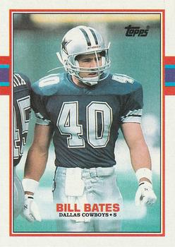 1989 Topps #384 Bill Bates Front
