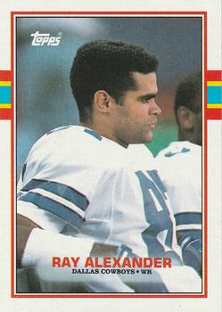 1989 Topps #391 Ray Alexander Front