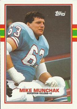 1989 Topps #97 Mike Munchak Front