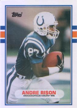 1989 Topps Traded #102T Andre Rison Front