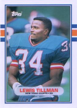 1989 Topps Traded #110T Lewis Tillman Front