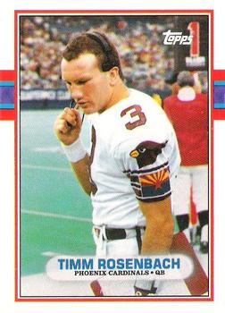 1989 Topps Traded #125T Timm Rosenbach Front