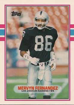 1989 Topps Traded #13T Mervyn Fernandez Front